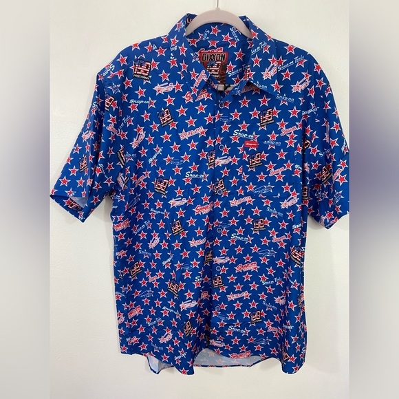 DIXXON 199 Travis Pastrana Snap On Short Sleeve Mens Shirt L Limited Edition - Picture 1 of 11